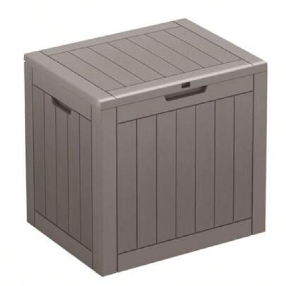 Outdoor Furniture Cushion - 35-Gallonen-Aufbewahrungsbox für den Außenbereich, wasserdichte Harz-Deckbox