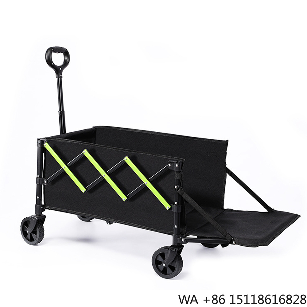 Outdoor Furniture Set - E-RIKE Faltbarer Mehrzweck-Handwagen, Robuster Klappbarer Camping-Trolley