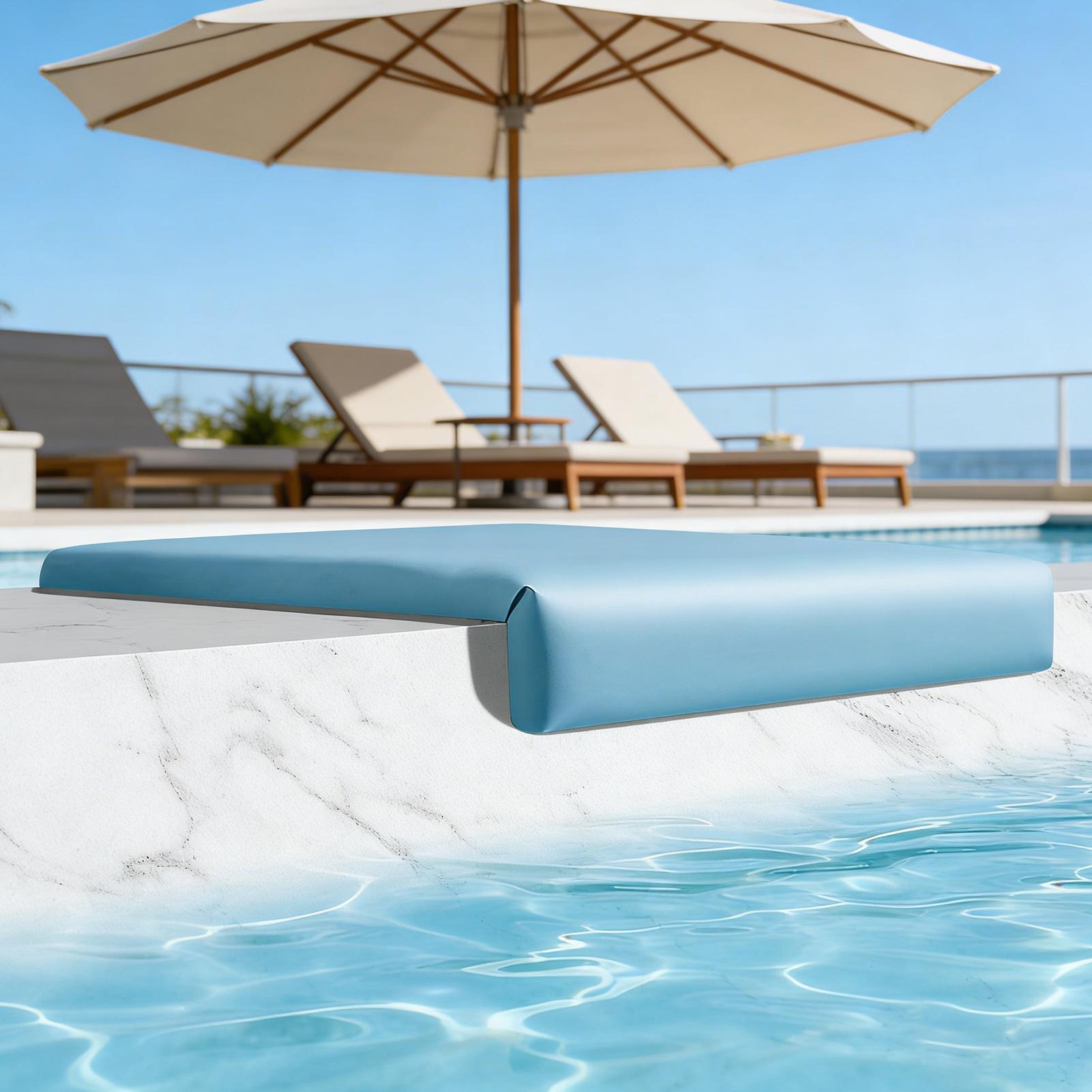 Outdoor Furniture Bench - Tragbare Schwimmbadbank für den Seeufer, Weiche