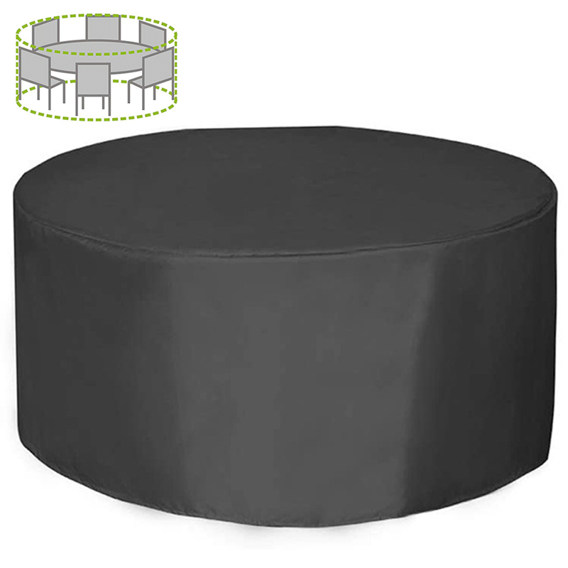 Outdoor Furniture Varnish - 12 Größen Runde Möbelabdeckung 210D Robuste