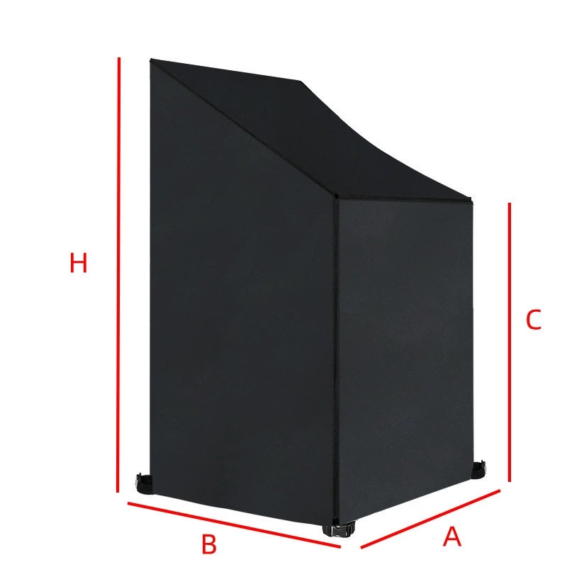 Outdoor Furniture Varnish - Wasserdichte schwarze Outdoor-Möbelbezüge – Allwetter-Schutz zum