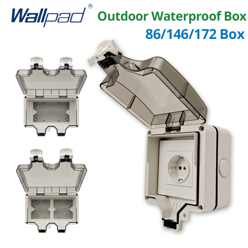 Outdoor Furniture Outlet - Wallpad IP66 Staubdichte wasserdichte Outdoor-Box für