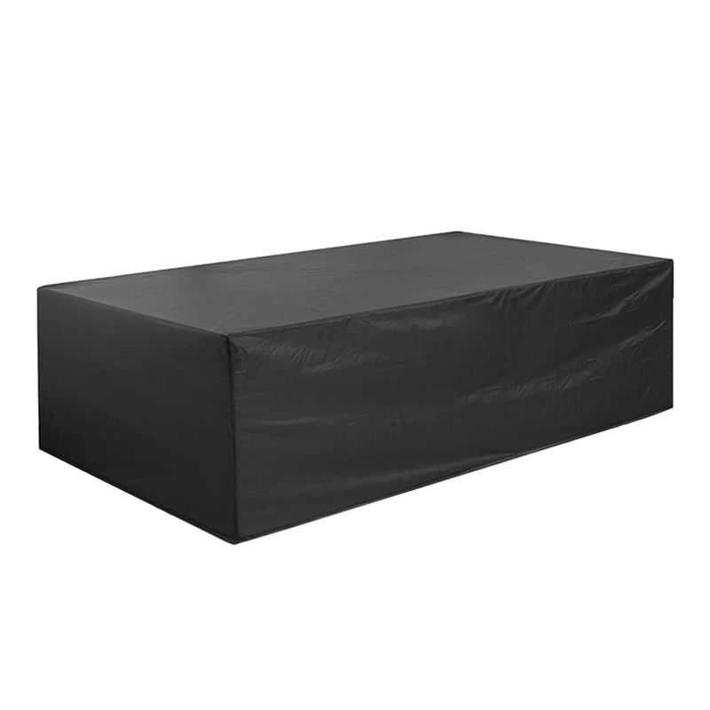 Outdoor Furniture Covers Xxl - ABGG-Patio-Möbelset-Abdeckung, wasserdicht, strapazierfähig, für Outdoor-Sofagarnitur, Korbgeflecht,