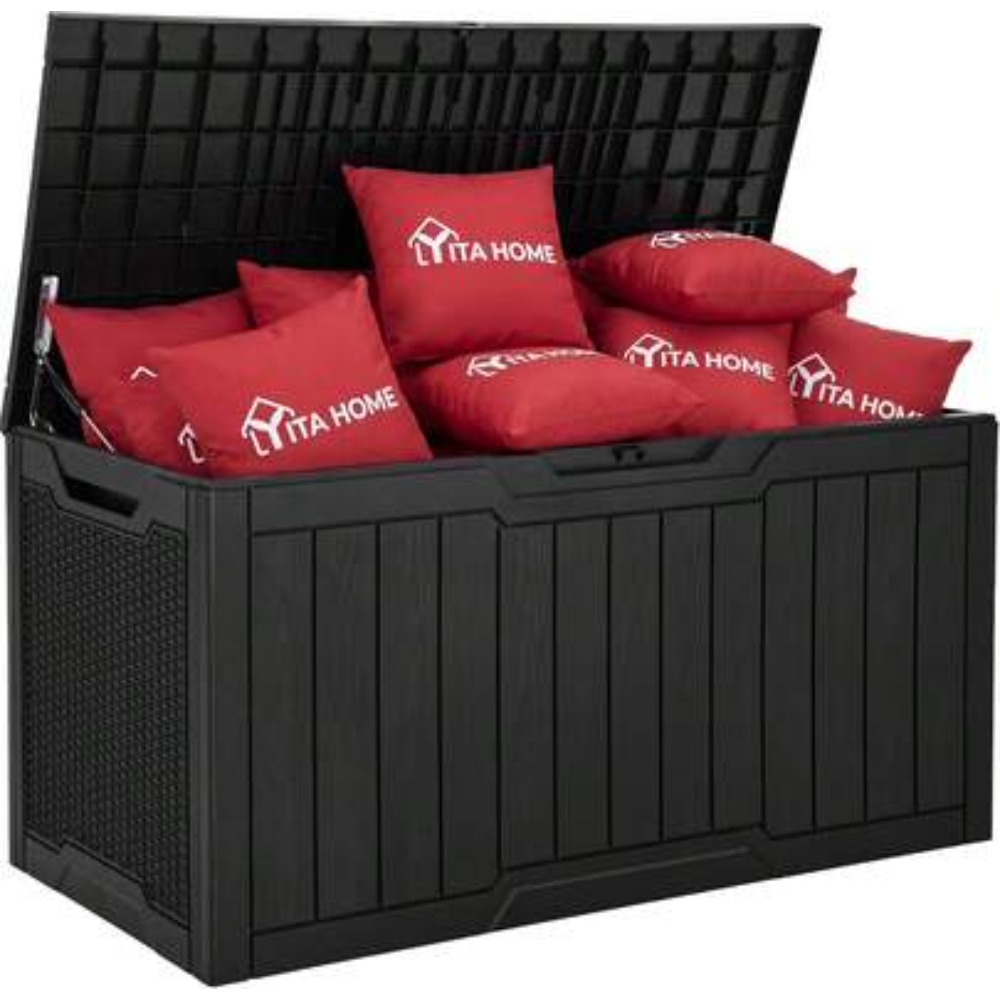 Outdoor Furniture Cushion - 100 Gallonen großer Outdoor-Deckbox aus wasserdichtem