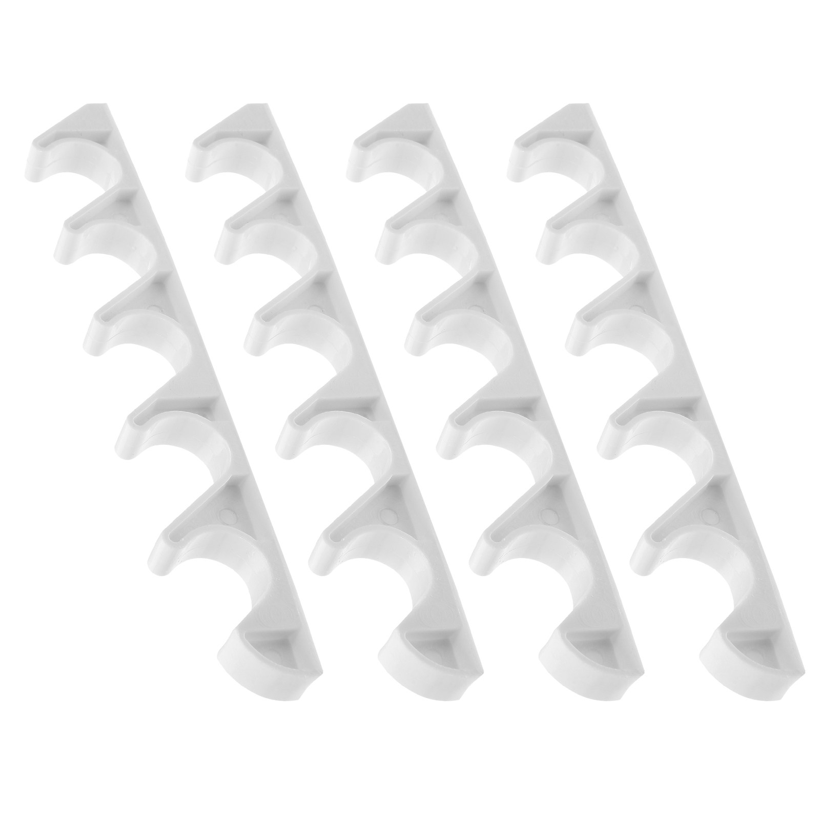 Outdoor Furniture Set - 4-teiliges Set Outdoor-Klappstuhl-Verstellclips mit fünf Positionen,