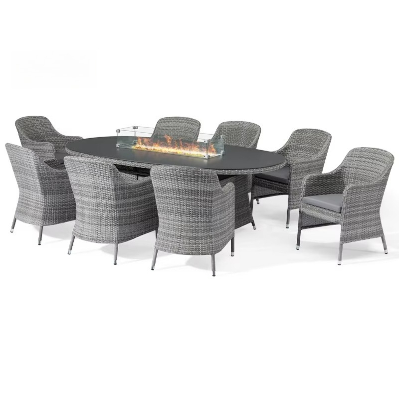 Outdoor-Möbel Feuerstelle Ratt – Outdoor Furniture Fire Pit Bewertung und Preis