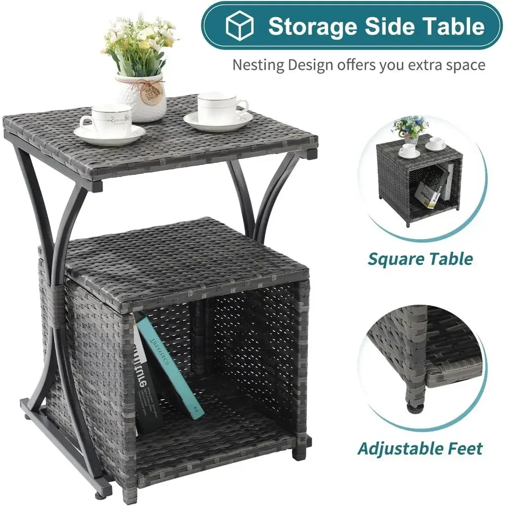 6-teiliges Outdoor-Gartenmöbel – Outdoor Furniture Grey Bewertung und Preis