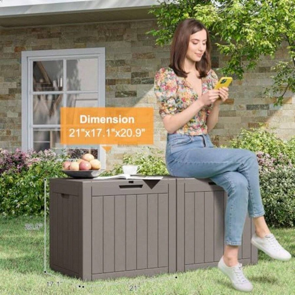 35-Gallonen-Aufbewahrungsbox f – Outdoor Furniture Cushion Bewertung und Preis
