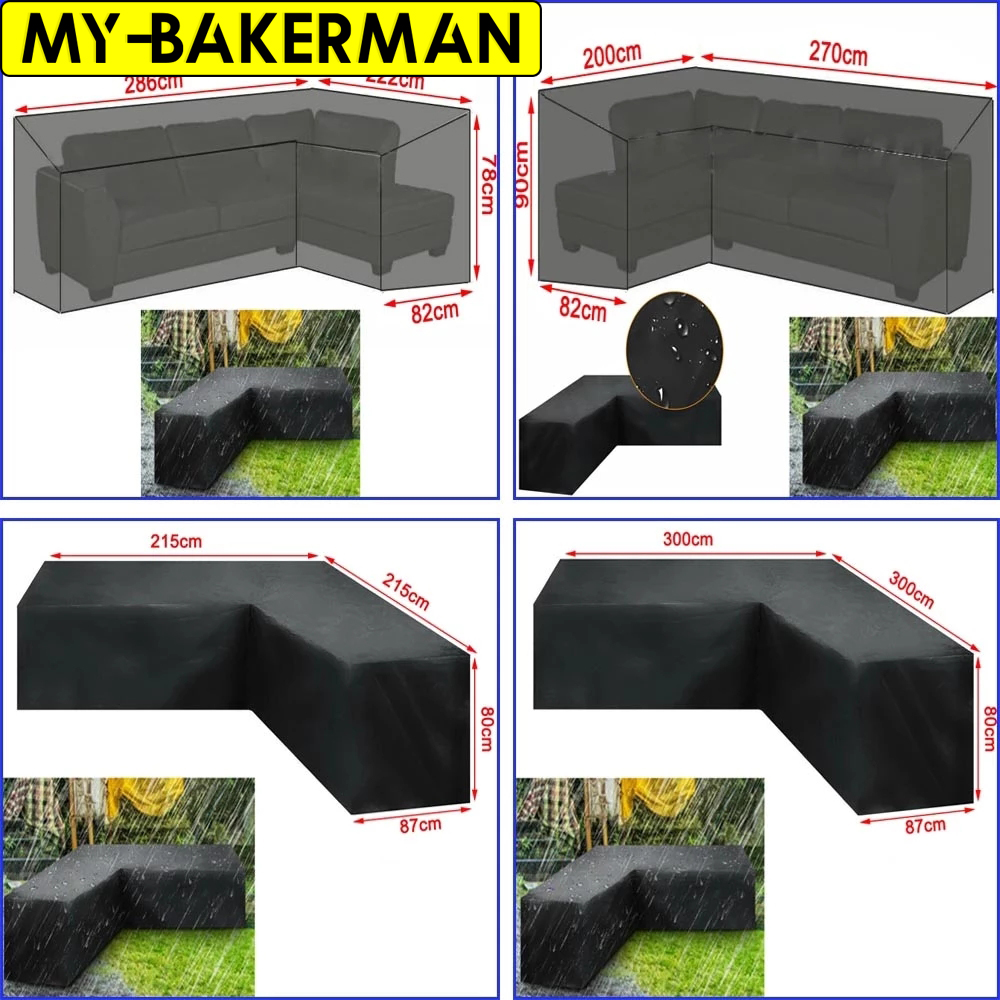 L-förmige Möbelabdeckung, wass – Outdoor Furniture Varnish Bewertung und Preis