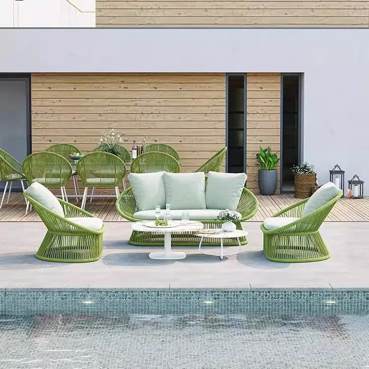 Outdoor-Rattan-Kombinationsmöb – Outdoor Furniture L Shape Bewertung und Preis