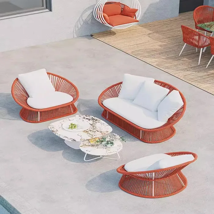 Outdoor-Rattan-Kombinationsmöb – Outdoor Furniture L Shape Bewertung und Preis