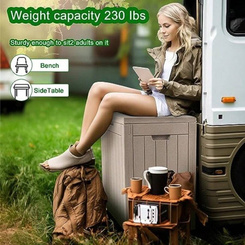 Abschließbare Aufbewahrungsbox – Outdoor Furniture Cushion Bewertung und Preis