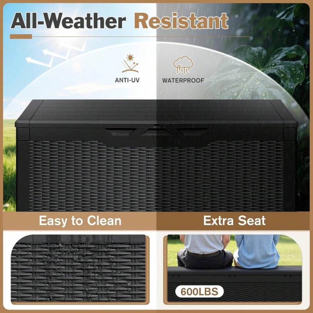 Große abschließbare Outdoor-Au – Outdoor Furniture Cushion Bewertung und Preis