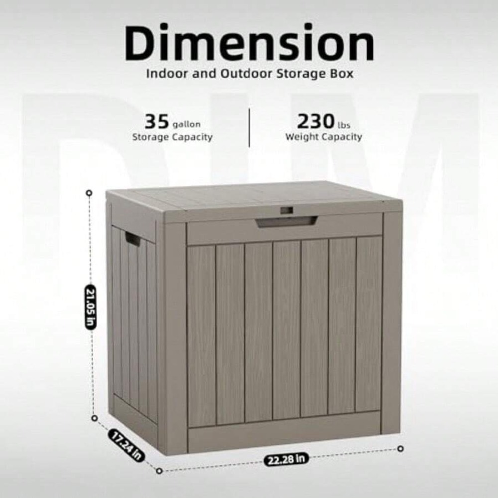 45-Gallonen-Deckbox für den Au – Outdoor Furniture Cushion Bewertung und Preis