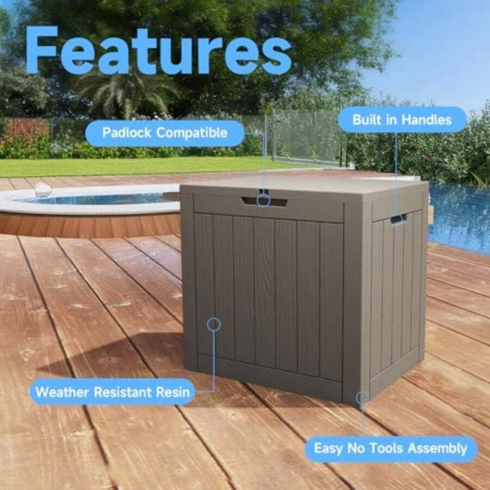 45-Gallonen-Deckbox für den Au – Outdoor Furniture Cushion Bewertung und Preis