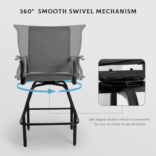 Terrassen-Bar-Set, 2-teilig, d – Outdoor Furniture Grey Bewertung und Preis