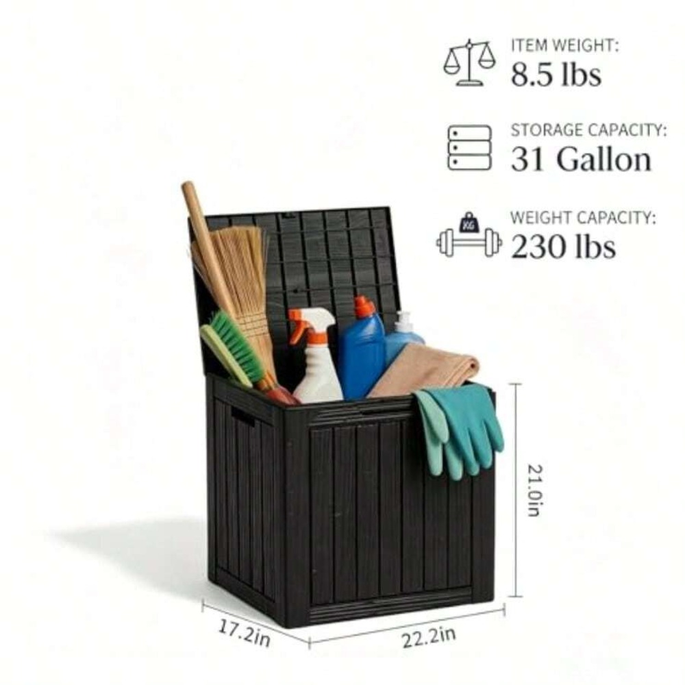Wasserdichte Outdoor-Aufbewahr – Outdoor Furniture Bench Bewertung und Preis