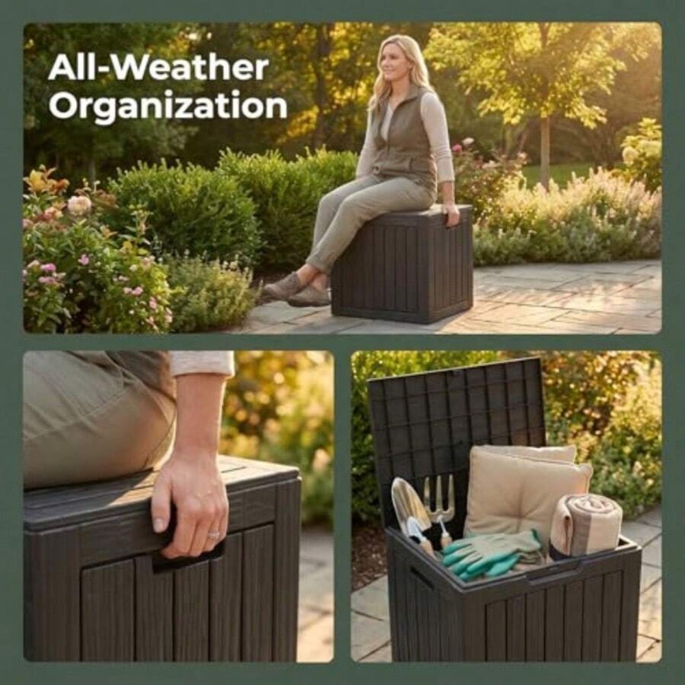 Wasserdichte Outdoor-Aufbewahr – Outdoor Furniture Bench Bewertung und Preis