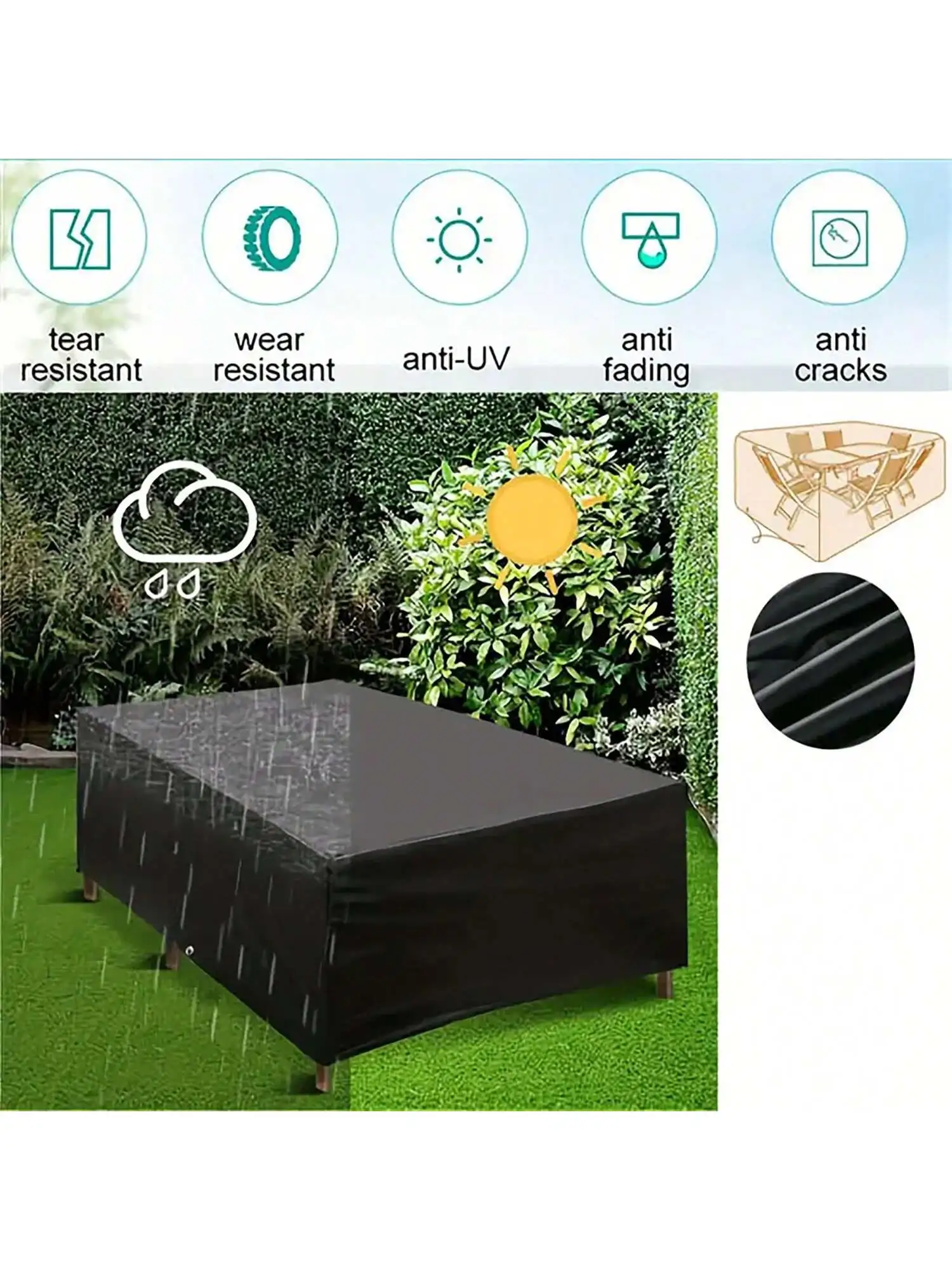 Multi-Size-Außen terrasse Gart – Outdoor Furniture Manufacturer Bewertung und Preis