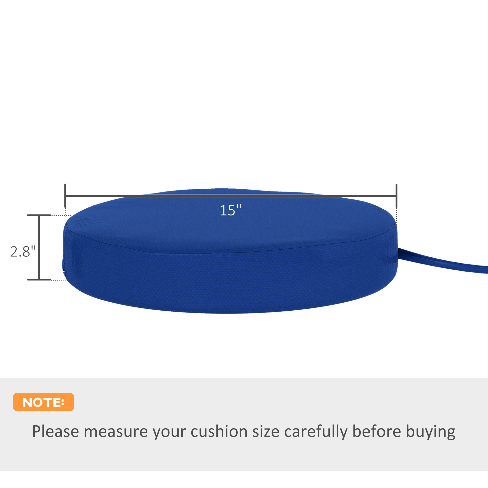 Outdoor-Stuhlkissen-Set, 4 Stü – Outdoor Furniture Cushion Bewertung und Preis