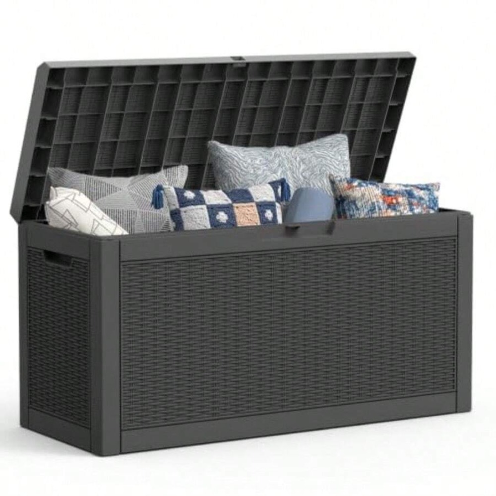 Outdoor-Aufbewahrungsbox, wass – Outdoor Furniture Cushion Bewertung und Preis