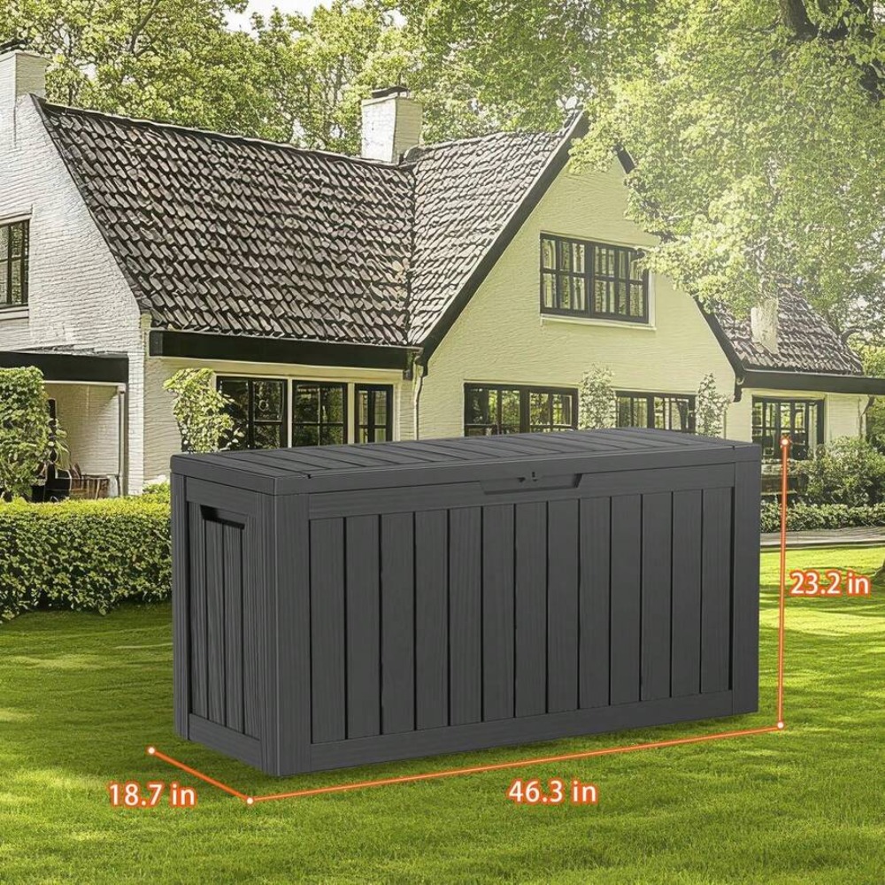 90-Gallonen abschließbare Kuns – Outdoor Furniture Cushion Bewertung und Preis