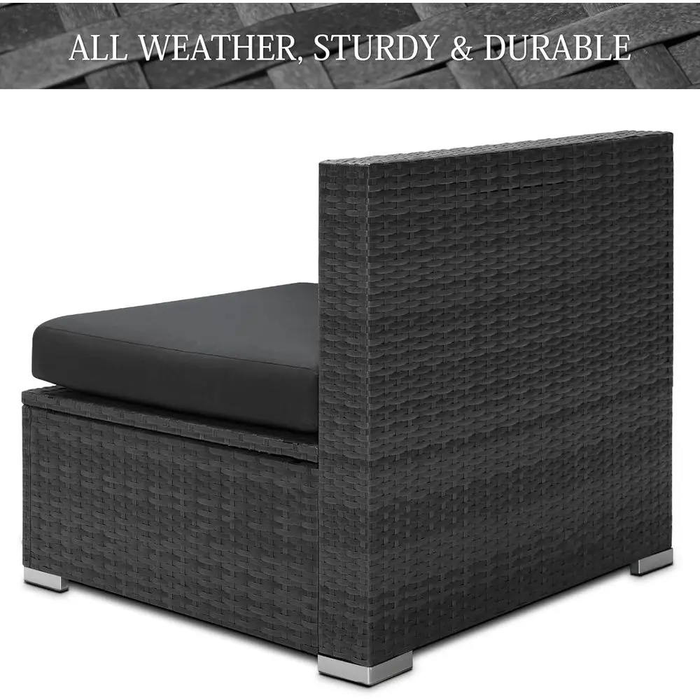2-teiliges Rattan-Gartenmöbel- – Outdoor Furniture Grey Bewertung und Preis