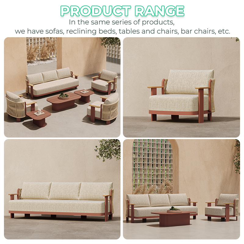 Luxuriöses Outdoor-Sofa-Set fü – Outdoor Furniture L Shape Bewertung und Preis