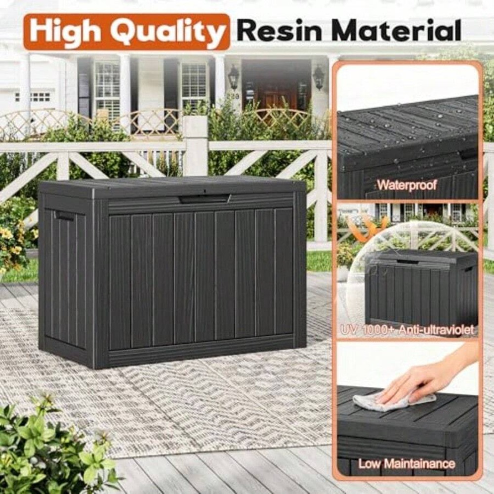 50-Gallonen-Aufbewahrungsbox f – Outdoor Furniture Cushion Bewertung und Preis